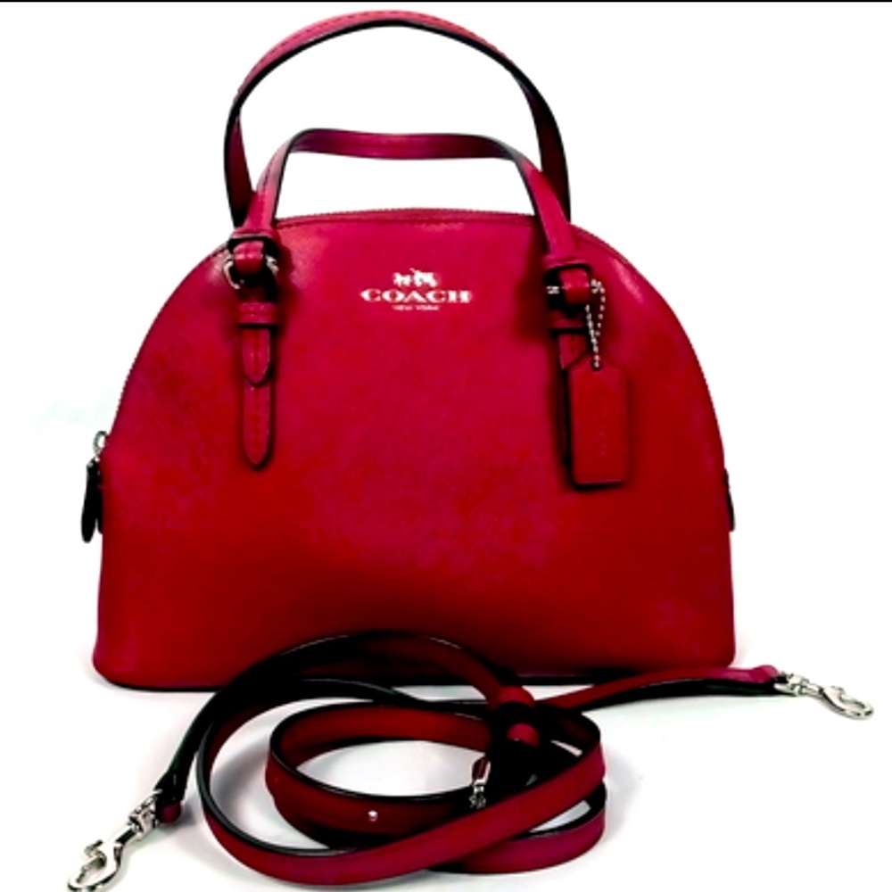 🖤COACH 🖤 PEYTON Leather Mini Dome